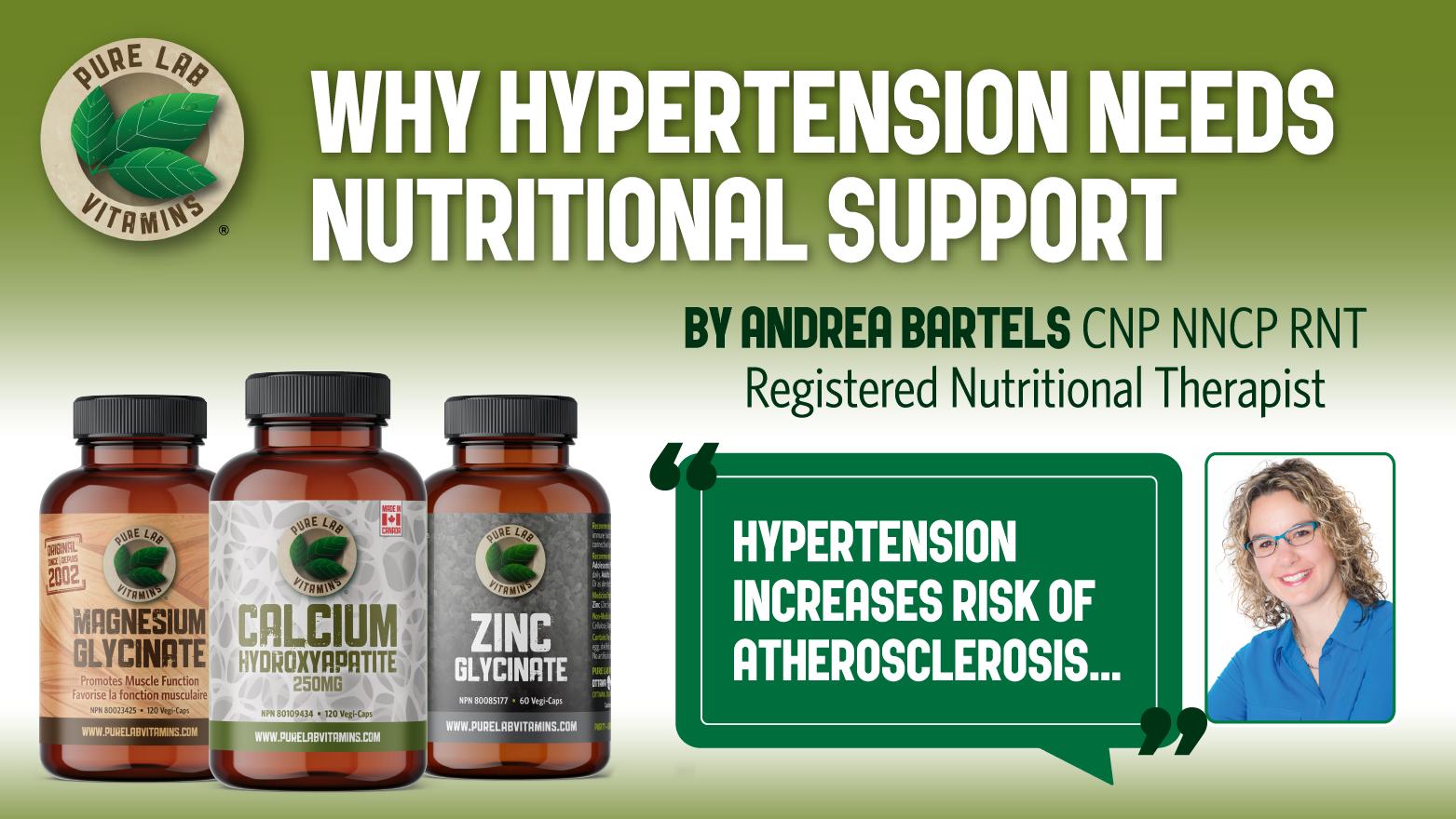 Why Hypertension Needs Nutritional Support